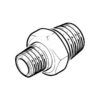 Hexagon Reducing Nipple - 2.1/2" X 2" Galvanised -Irwin 1 1 2in x 2in hexagon reducing nipple male x male malleable iron galvanised min 8640 L 1