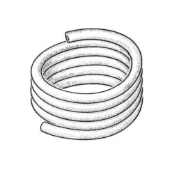 Kaiflex ST Class O Insulation 1/2" (12mm) X 13mm X 18m -Irwin 1 2in x 13 mm x 18 m kaiflex st class o insulation min 22488 L 1