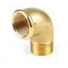 Brass Threaded Elbow - 1.1/4" BSP TM X BSP PF 1 Brass Threaded Elbow - 1.1/4" BSP TM X BSP PF -Irwin 11 4 in bsp taper m x bsp parallel f elbow brass min 10548 P 1