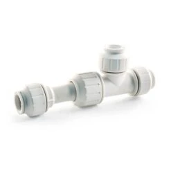 JG Speedfit Equal Slip Tee - 15mm White 5 JG Speedfit Equal Slip Tee - 15mm White -Irwin 15 mm equal slip tee white 6 min 19548 P 1