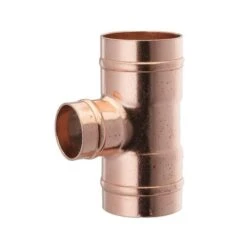 Solder Ring Reducing Branch Tee - 15mm X 15mm X 10mm