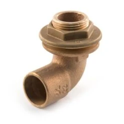 Solder Ring Elbow - 15mm X 3/4" BSP PM With Flange