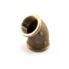 Brass Threaded 45° Elbow - 1" BSP PF -Irwin 1in 45 bsp f x f parallel min 10606 P 1