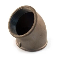 Equal Elbow 45° - 2.1/2" F Black