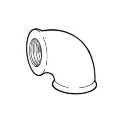 Iron Elbow 90° - 2.1/2" F Black -Irwin 2 1 2in 90 f x f equal black min 8334 L 1