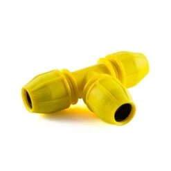 Philmac® Equal Tee - 25mm Yellow MDPE -Irwin 25 mm equal tee yellow mdpe philmac min 16078 P 2