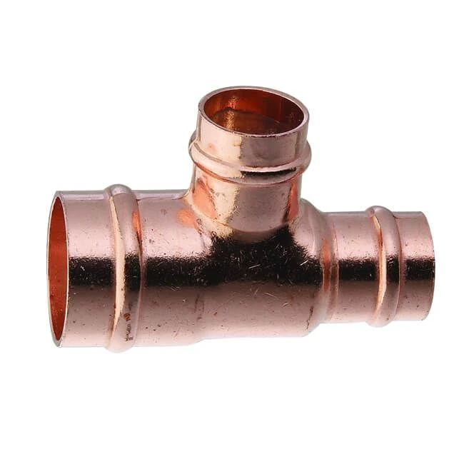 Solder Ring Reducing End & Branch Tee 28 X 15 X 22mm 3 Solder Ring Reducing End & Branch Tee 28 X 15 X 22mm