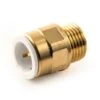 JG Speedfit Male Coupler - 28mm X 1" BSP TM Brass -Irwin 28 mm x 1in bsp brass male coupler jg speedfit push fit 6 min 16357 P 1