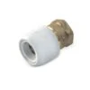 Hep2O® Adaptor - 28mm X 1" BSP F White DZR