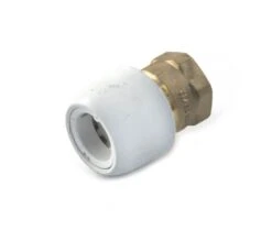 Hep2O® Adaptor - 28mm X 1" BSP F White DZR
