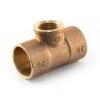 End Feed Tee BSP Female Branch - 28mm X 28mm X 1" -Irwin 28 mm x 28 mm x 1in tee end feed to bsp f branch min 9193 P 1