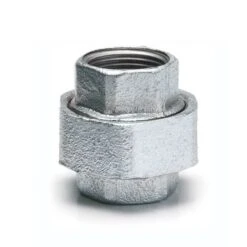 Iron Equal Union Connector Straight - 2" F Galvanised 7 Iron Equal Union Connector Straight - 2" F Galvanised -Irwin 2in iron to iron equal union female x female malleable iro min 8672 P 2