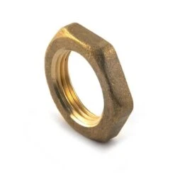 Brass Threaded Locknut - 2" BSP P To BS 2779