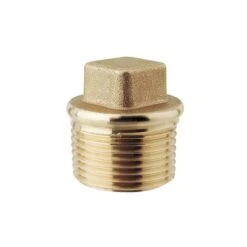 Brass Threaded Square Head Stop Plug - 2" BSP T -Irwin 2in square head bsp t min 10583 P 2