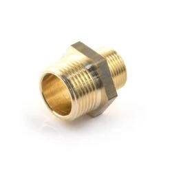 Brass Hexagon Reducing Nipple - 2" X 1.1/2" BSP T