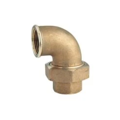 Brass Threaded Union Elbow Cone Seated 3/4" BSP PF
