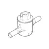 Gas Distribution Valve - 32mm -Irwin 32 mm gas distribution valve min 13360 L 1