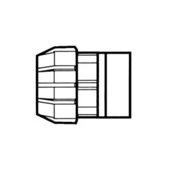 Polyfast F Adaptor - 32mm Comp. X 1" BSP PF -Irwin 32 mm x 1in polyfast adaptor mdpe x bsp parallel female bs 21 min 9862 L 1