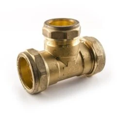 Reduced Branch Tee UK Compression 35mm X 35mm X 28mm