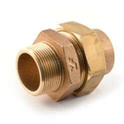 Solder Ring Straight Union Connector 42mm X 1.1/2" BSP TM