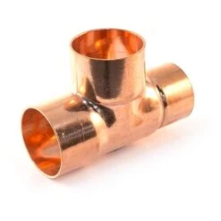 End Feed Reducing Tee - 42mm X 28mm X 42mm