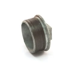 Plain Hollow Plug - 4" Galvanised