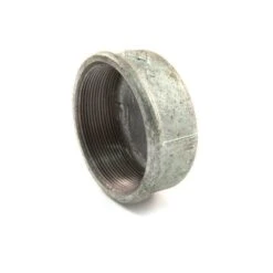 Round Cap - 4" Galvanised