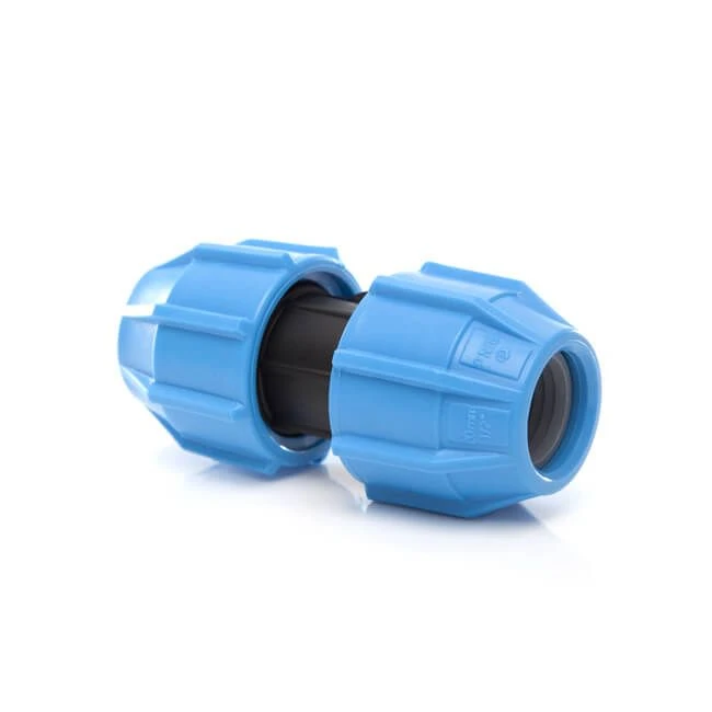 Polyfast Straight Coupling - 50mm MDPE 3 Polyfast Straight Coupling - 50mm MDPE