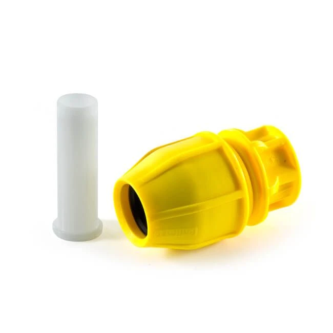 Philmac® End Cap - 63mm Yellow MDPE 3 Philmac® End Cap - 63mm Yellow MDPE