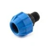 Polyfast M Adaptor - 63mm Comp. X 2" BSP PM -Irwin 63 mm x 2in polyfast adaptor mdpe x bsp taper male bs 21 min 9869 P 1