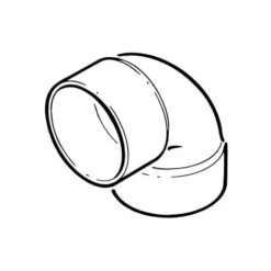 End Feed Elbow 90° - 67mm F X F