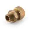 Solder Ring Straight Union Connector 8mm X 1/4" BSP TM