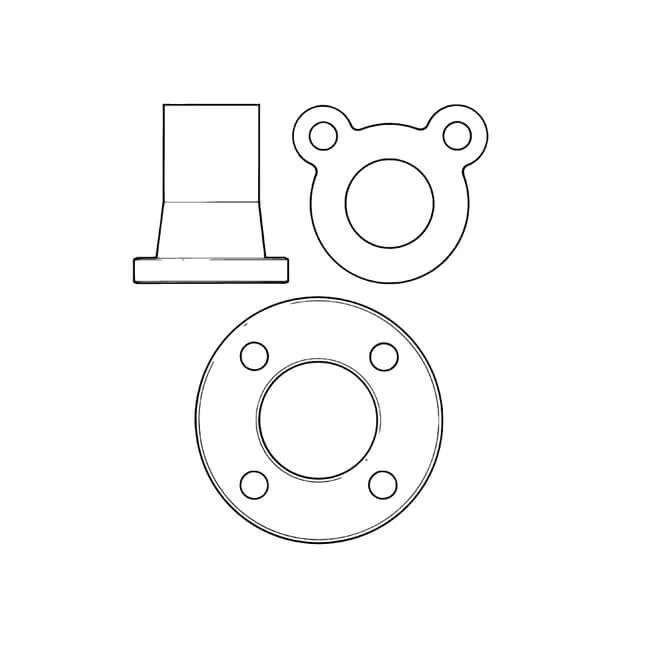 Electrofusion Stub Flange Kit - 90mm X DN80 4 Electrofusion Stub Flange Kit - 90mm X DN80 - Image 2