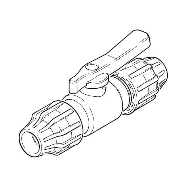 Above And Below Ground MDPE Ball Valve - 50mm 4 Above And Below Ground MDPE Ball Valve - 50mm - Image 2