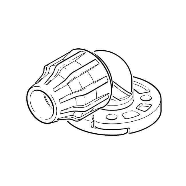 Above And Below Ground MDPE Elbow Flange Adaptor - 63mm X 2" 4 Above And Below Ground MDPE Elbow Flange Adaptor - 63mm X 2" - Image 2