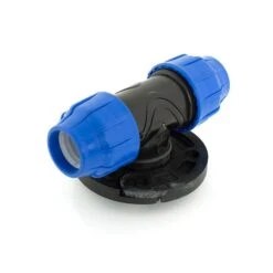Above And Below Ground MDPE Tee Flange Adaptor - 50 X 50 Mm X 2"