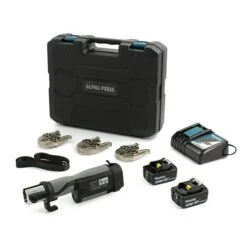 Alpha Press 1528M M Profile Press Fit Kit - 15 To 28mm, 2 Batteries