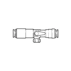 JG Speedfit Double Check Valve With Stop Valve 15mm