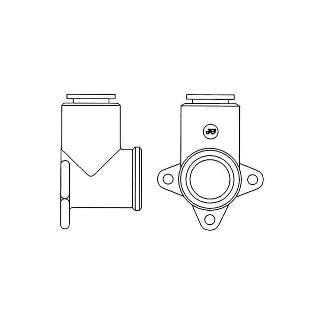 JG Speedfit Wing Back Elbow - 15 Mm X 1/2" BSP F 4 JG Speedfit Wing Back Elbow - 15 Mm X 1/2" BSP F - Image 2