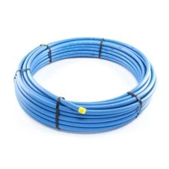 MDPE Blue Mains Water Pipe - 63mm X 25m