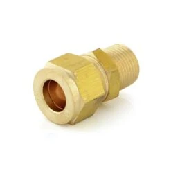 Metric Compression Straight Adaptor 15mm X 1/2" BSP TM
