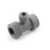 Polyplumb Branch Reducing Tee - 28 X 28 X 22mm Grey -Irwin polypipe polyplumb 28 x 28 x 22 mm tee branch reducing grey 6 min 21255 P 1