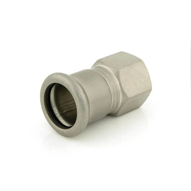 Press-fit Water Adaptor 304 S/S - 54mm X 1.1/2" BSP PF 3 Press-fit Water Adaptor 304 S/S - 54mm X 1.1/2" BSP PF