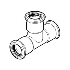 Irwin -Irwin press fit water equal tee 304 s s 42mm 25877 25877 l 1 1