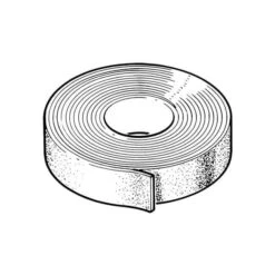 Class O Adhesive Tape Black - 3mm X 50mm X 15m -Irwin self adhesive class o tape 3 mm x 50 mm x 15 m min 17548 L 1