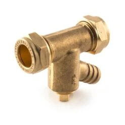 Straight Coupler UK Compression - 15mm