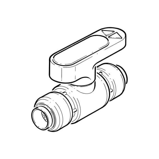 Tectite Classic TX300 Isolating Valve - 22mm 4 Tectite Classic TX300 Isolating Valve - 22mm - Image 2